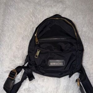 Marc Jacobs Black Nylon Mini Backpack